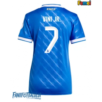 Real Madrid Vinicius Junior #7 Tricou Fotbal Replică 2025-26 Femei Treilea